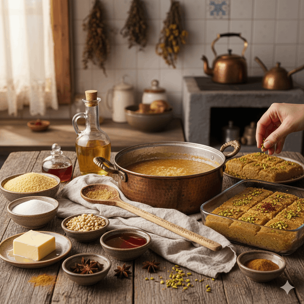Türkisches Halva Rezept 2026 – Tradition trifft Geschmack