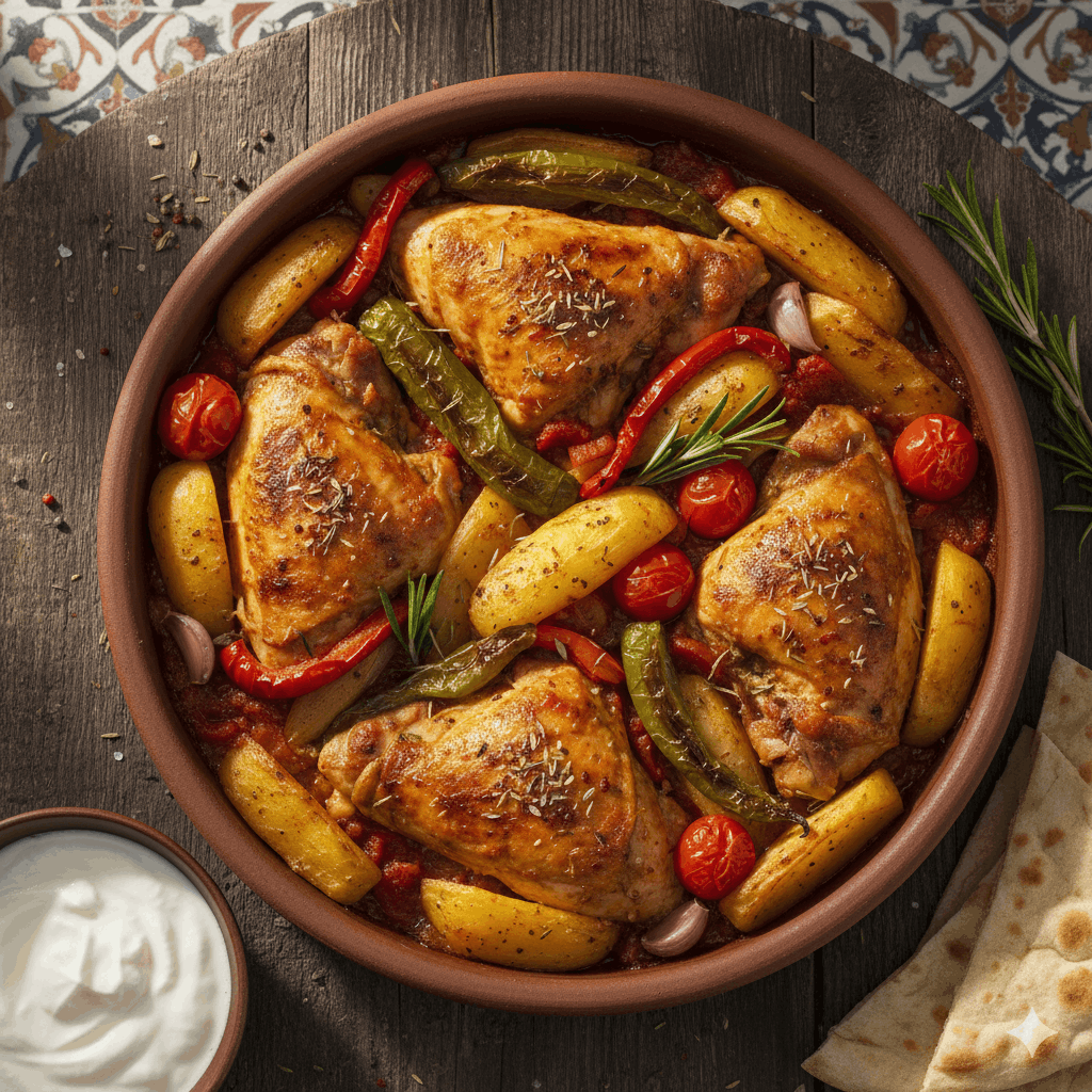 Türkisches Rezept Hähnchen mit Kartoffeln 2026