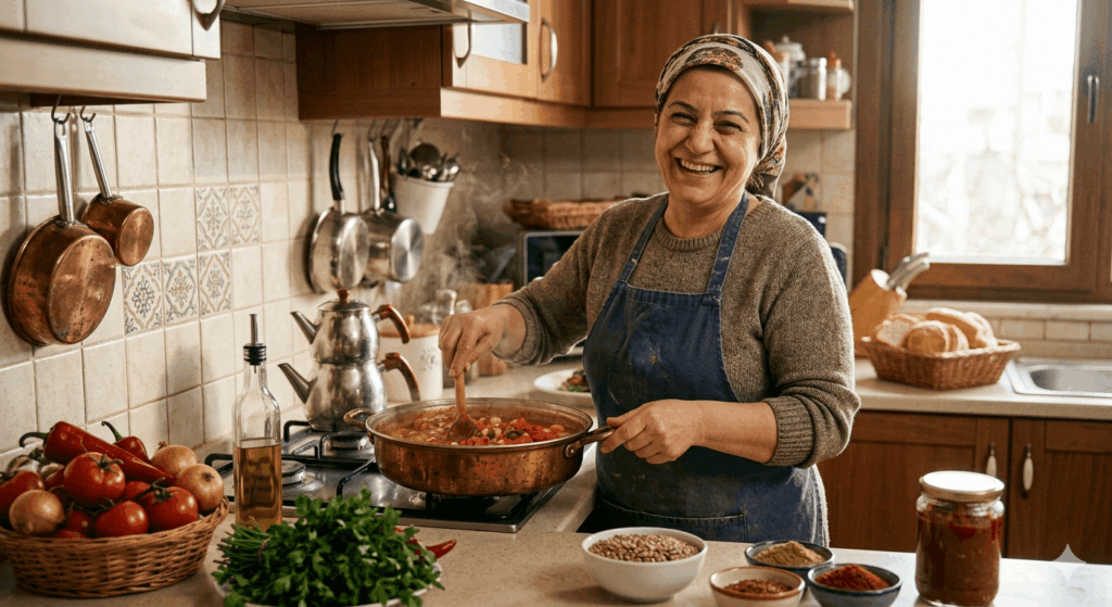 glueckliche Frau kocht tuerkisch-rezepte.de Sidebar 1