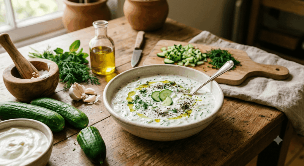 Cacık statt Tzatziki Die ultimative Sommer-Erfrischung aus der Türkei 2026