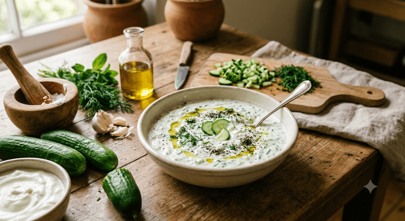 Cacık statt Tzatziki Die ultimative Sommer-Erfrischung aus der Türkei 2026
